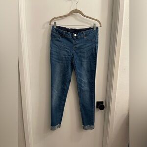 SHEIN Maternity Blue Ankle Jeans